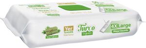 Turco Doğadan Pratik Temizlik Yer Havlusu Yeşil Sabun 50 Yaprak