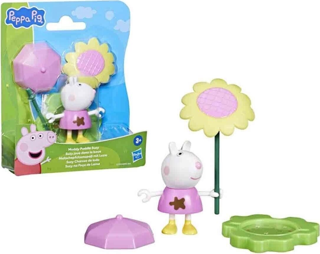 G0495 Peppa Pig Muddy Puddle Arkadaşlar Tekli Figür +3 Yaş