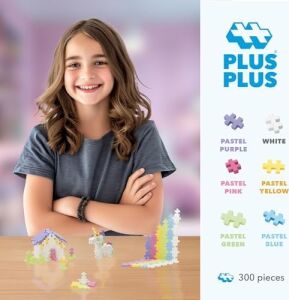 Klocki Mini Pastelowe 300 Elementów W Opakowaniu