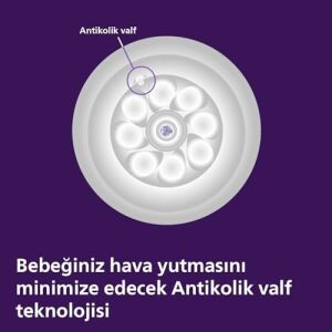 Doğal Tepkili Eğitici Bardak, 6 Ay ve Üstü, Tepkili Biberon Emziği, SCF263/61