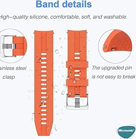 Xiaomi Watch 5 Için Kordon, Silicone Rapidbands Siyah