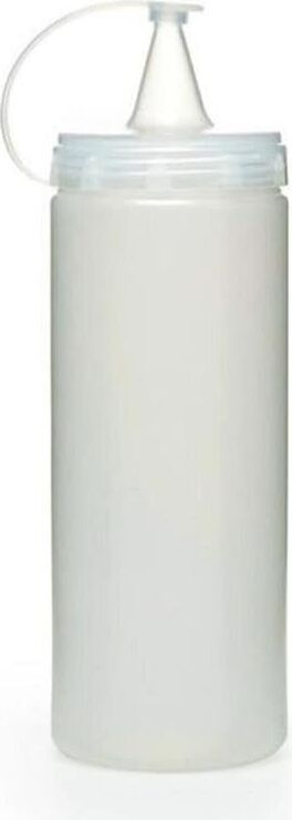 Sızdırmaz Şeffaf Kapaklı Yağlık Sosluk Şişesi Plastik Yağdanlık 400 ml AP-9028