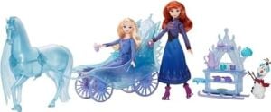 Mattel Çıkarılabilir Elbisesi ve Ayakkabılarıyla Mattel  Karlar Ülkesi Elsa Bebek, Büyüleyici Atı Nokk ve Macera Arabası, Karlar Ülkesi: Kış Sonu Festivali Teması, JBG56