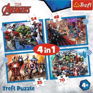 Puzzles - ''4'ü 1 Arada'' - Cesur Yenilmezler/ Yenilmezler