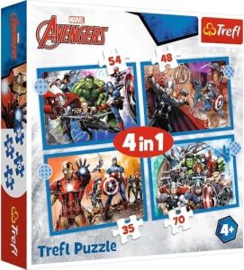 Puzzles - ''4'ü 1 Arada'' - Cesur Yenilmezler/ Yenilmezler