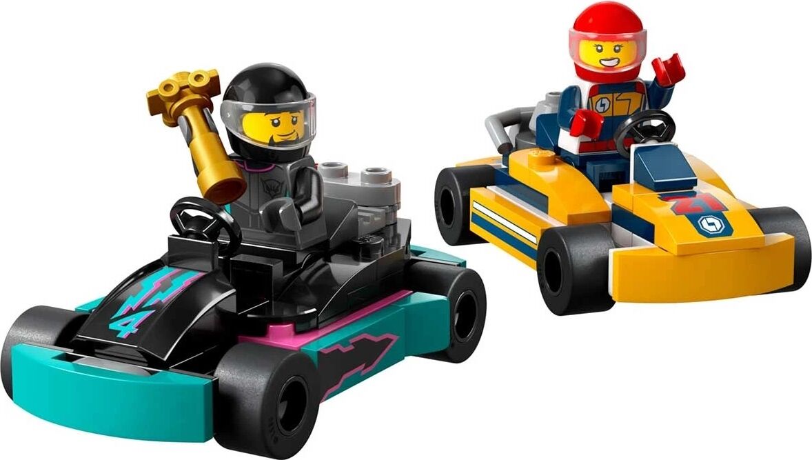 LEGO City Go-Kartlar ve Yarış Sürücüleri 60400