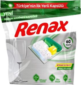 Bulaşık Makinesi Kapsül Deterjanı 60 Adet