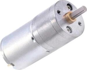 6V 25MM 130 Rpm Redüktörlü Dc Motor