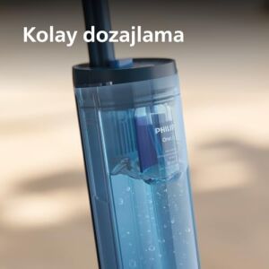 Oneup Zemin Temizleyici – Elektrikli Mop Performansını Optimize Eder, Kolay ve Hassas Dozlama Sağlar, 40 Kullanıma Kadar Ultra Konsantre, 3 Deterjan Şişesini Değiştirir (XV1892/02)