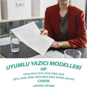 Ysy Hp 1020 1018 1010 1012 1022 3015 3030 3050 3055 1022N 3052 M1005 M1319F 2000 Sayfa Verimli Muadil Toner