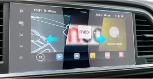 Seat Ateca Fr 9.2 Inç Multimedya & Navigasyon ile Uyumlu Mat Ekran Koruyucu