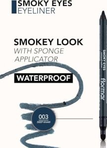 Smoky Eyes Mat Bitişli & Suya Dayanıklı Sünger Başlıklı Göz Kalemi