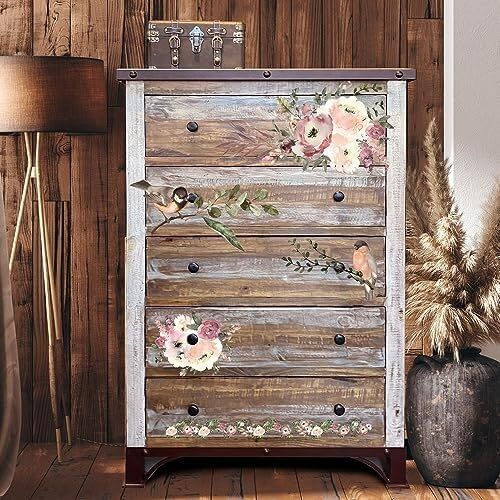Cozy Evening 24″X35″ Prima ile Yeniden Tasarlayarak Dekor Transferi - 3 Sayfaya Kesilmiş
