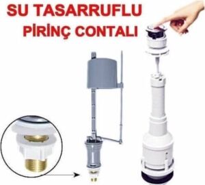 Klozet Sifon Basmalı Rezervuar Iç Takım Su Tasarruflu