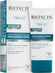 Acnium Sebum Dengeleyici Nemlendirici Krem 50 ml – Yağlı ve Akneye Eğilimli Ciltler Için Hafif Nemlendirici