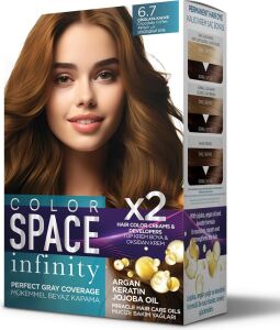 Space Infınıty Set Saç Boyası 6.7 Çikolata Kahve