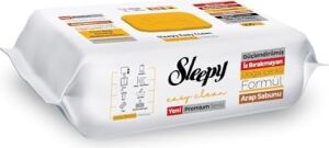 Easy Clean Premium Arap Sabunu Katkılı Yüzey Temizlik Havlusu Mendili 100 Yaprak