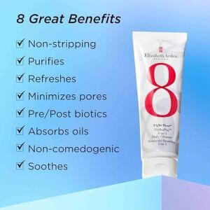 Arden Eight Hour Hydraplay Transforming Texture Cleanser 125ML