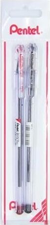 0.7 mm Yağ Bazlı Roller Kalem Siyah-Kırmızı