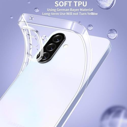 Ceptecepnet iPhone 16 Pro Max Ile Uyumlu Özel Tasarım Baskılı Kamera Korumalı Şeffaf Telefon Kılıfı