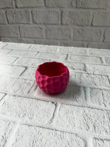 Küçük Boy Mor Saksı 5 cm Şık ve Minimal Dekoratif Tasarım