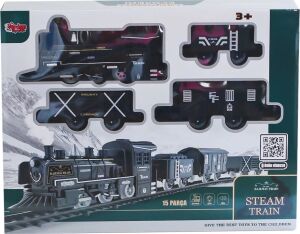 FF-1603C-4C Sesli ve Işıklı Buharlı Tren Oyun Seti