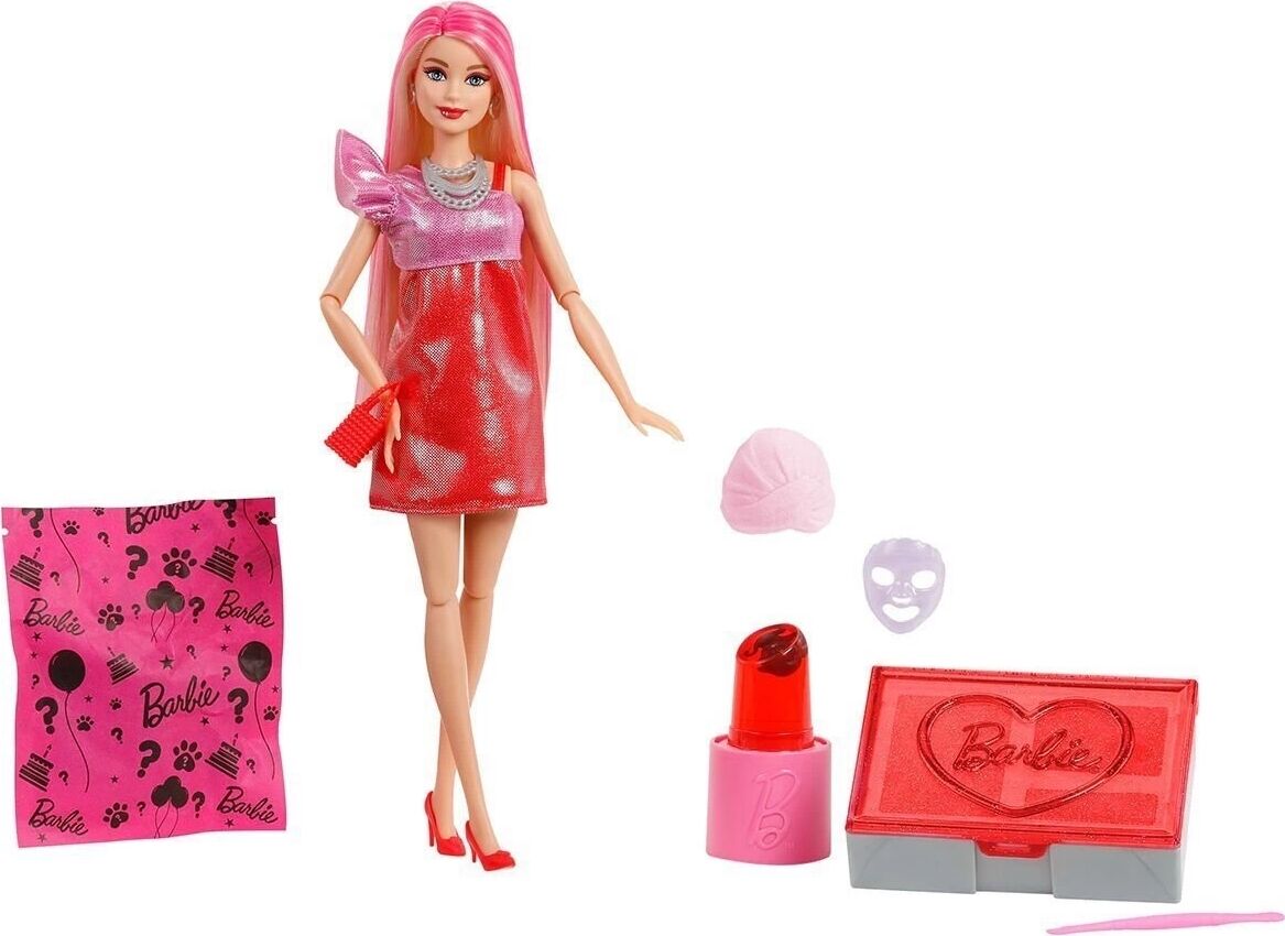 JFY68 Bebek Party Unboxed Glam Party Serisi - Kırmızı Elbiseli