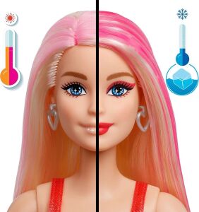 JFY68 Bebek Party Unboxed Glam Party Serisi - Kırmızı Elbiseli