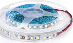 1 Adet 5 Metre Cata Ct 4540 Iç Mekan 12V 120 Ledli Şerit LED 4000K Ilık Beyaz