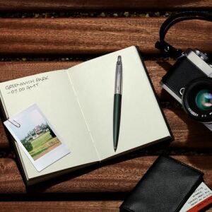 Jotter Xl Tükenmez Kalem | Greenwich Mat Yeşil | Orta Uç | Mavi Mürekkep | Hediye Kutusu