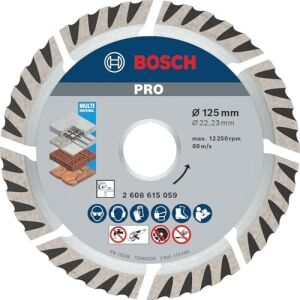 Professional Accessories Elmas Kesme ve Delme Aksesuarları, Disk, Gri, 1 Adet, 12,5 cm