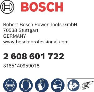 Accessories Professional Destek Tabağı (Cırt Cırtlı, X-Lock, Ø125 Mm)