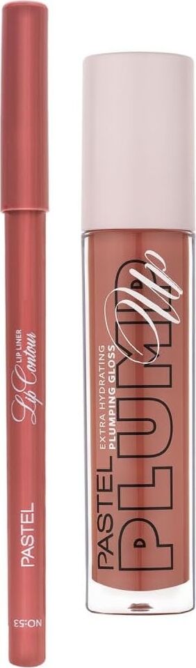 Pastel Profashion Plumping Gloss 205 + Pastel Lip Contour Liner Dudak Parlatıcı 53