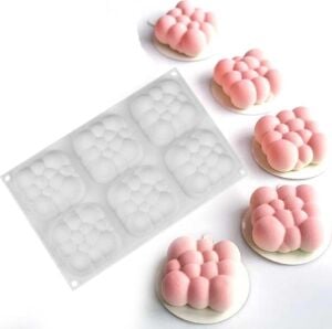Silikolove Mini Cloud Silikon Kalıp Beyaz ECMELNM460