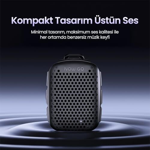 Lava Clip 5W Klipsli Su Geçirmez Taşınabilir Mini Bluetooth Hoparlör Yeşil