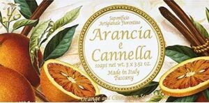 Saponificio Artigianale Fiorentino Sabun 3X100 gr - Orange And Cinnamon