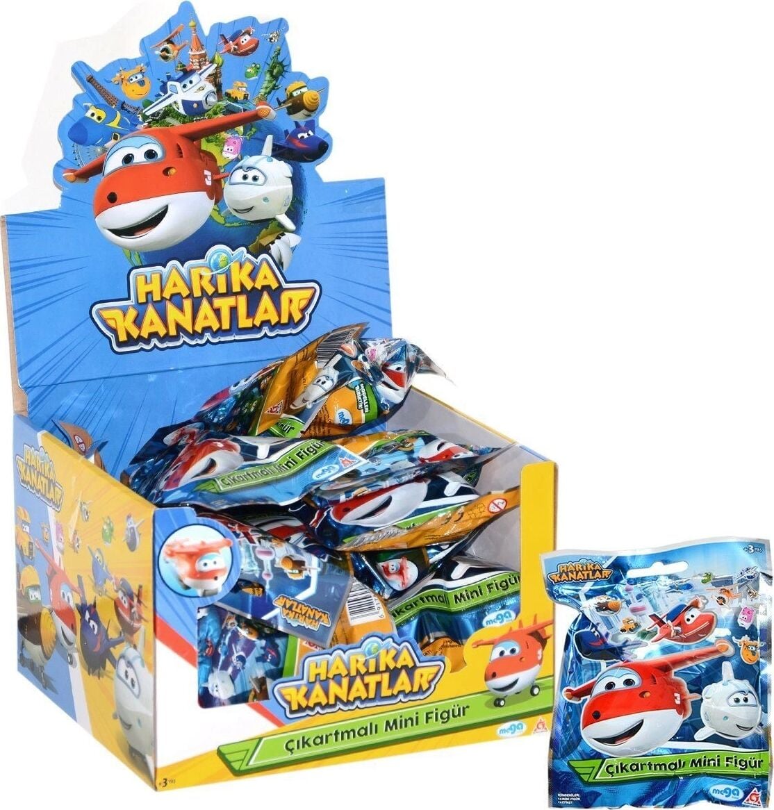 20900 Harika Kanatlar Kartlı Mini Figür Sürpriz Paket - 1  Adet Fiyatıdır