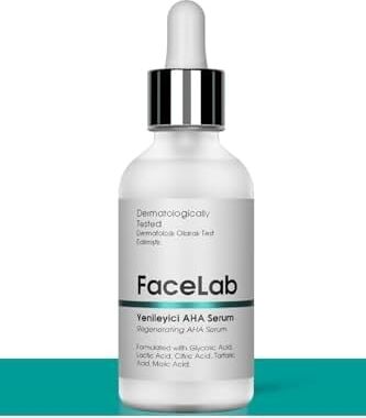 Facelab Yenileyici, Gözenek Sıkılaştırıcı ve Cilt Tonu Eşitleyici Aha Peeling Serumu 30 ml