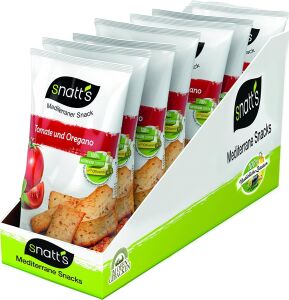 Snatt's Domates ve Kekikli Atıştırmalık 120 Gram