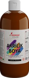 Kahverengi Akrilik Boya 500 gr