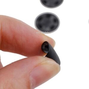 MacBook Alt Kapak Ayak Lastiği (Rubber Feet) Seti | MacBook Air 13 Inç & MacBook Pro 13 Inç Uyumlu, Kaymaz Plastik Pabuç Yedek Ayaklar Siyah
