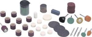 105 Parça Taşlama Zımpara Dremel Gravür Oyma Aksesuar Set