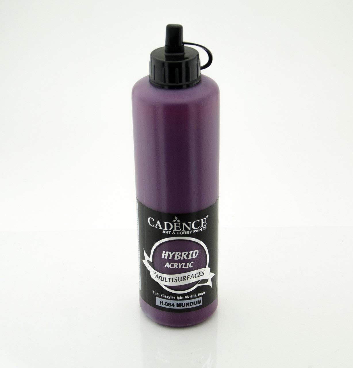 Cadence Hybrid Multisurface Akrilik Boya 500 Ml. H-064 Mürdüm