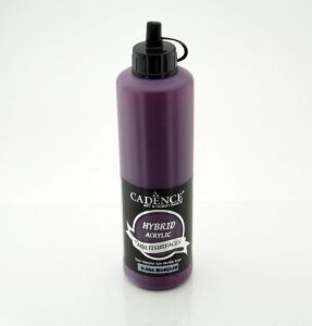 Cadence Hybrid Multisurface Akrilik Boya 500 Ml. H-064 Mürdüm