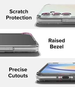 Galaxy A24 Şeffaf Kamera Korumalı Ultra Slim Tpu Şeffaf Kılıf.