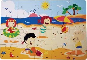 1282-CS Chiva, Ahşap Yer Puzzle