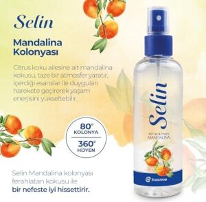 Selin Mandalina Sprey Kolonya 100 ml