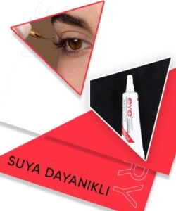 Su Geçirmez Kirpik Yapıştırıcısı Glue Siyah Renk