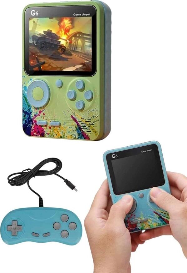 Televizyona Bağlanan Çift Joystick Taşınabilir Klasik Retro Oyunlu