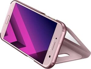 A5 2017 S-View Kılıf, Pembe